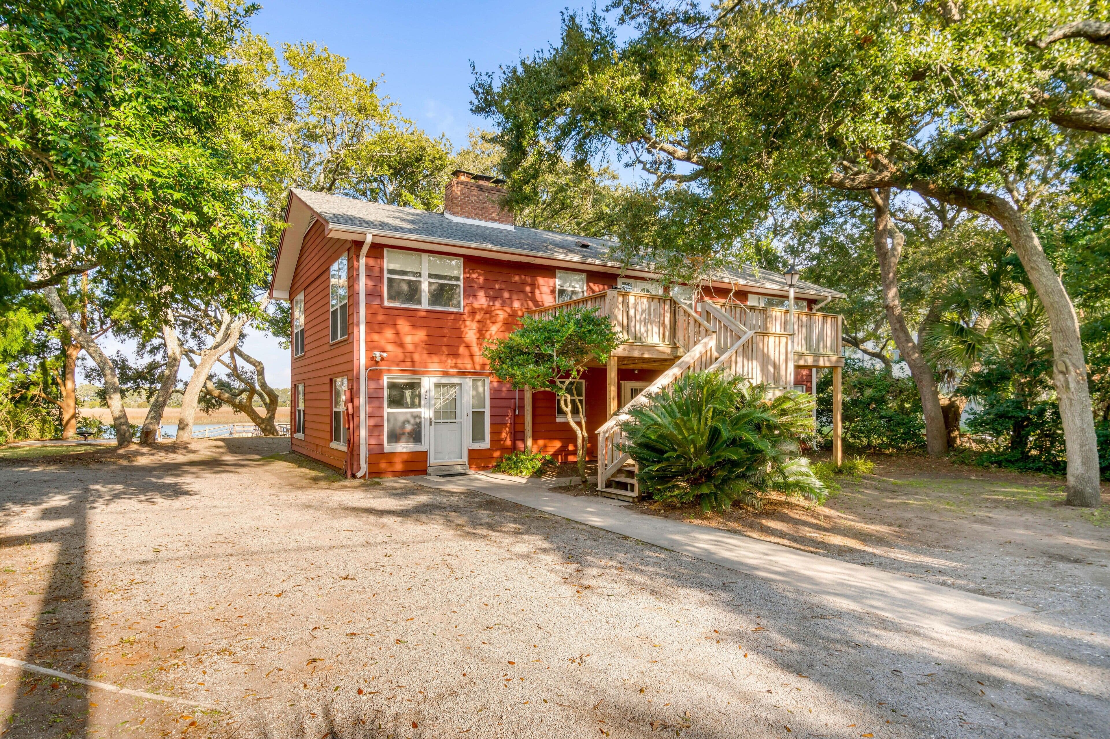 Waterfront Beach Home w/Stunning Sunsets on Deep Water Dock!
